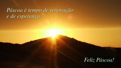 Feliz Páscoa!