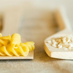 Macarrão ou arroz?
